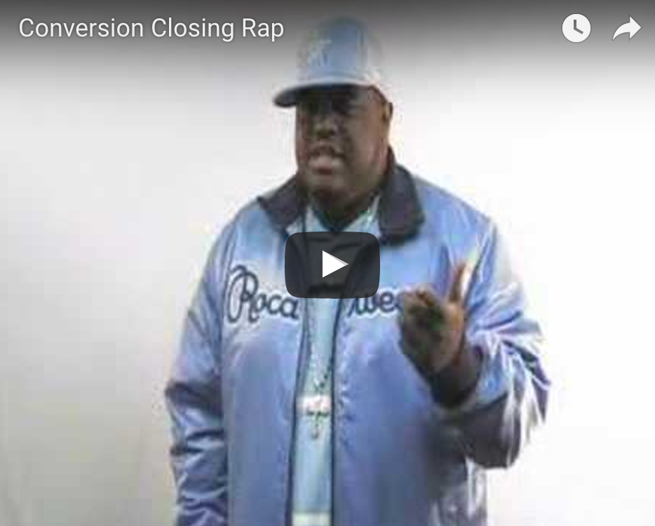 Conversion Closing The SEO Rapper