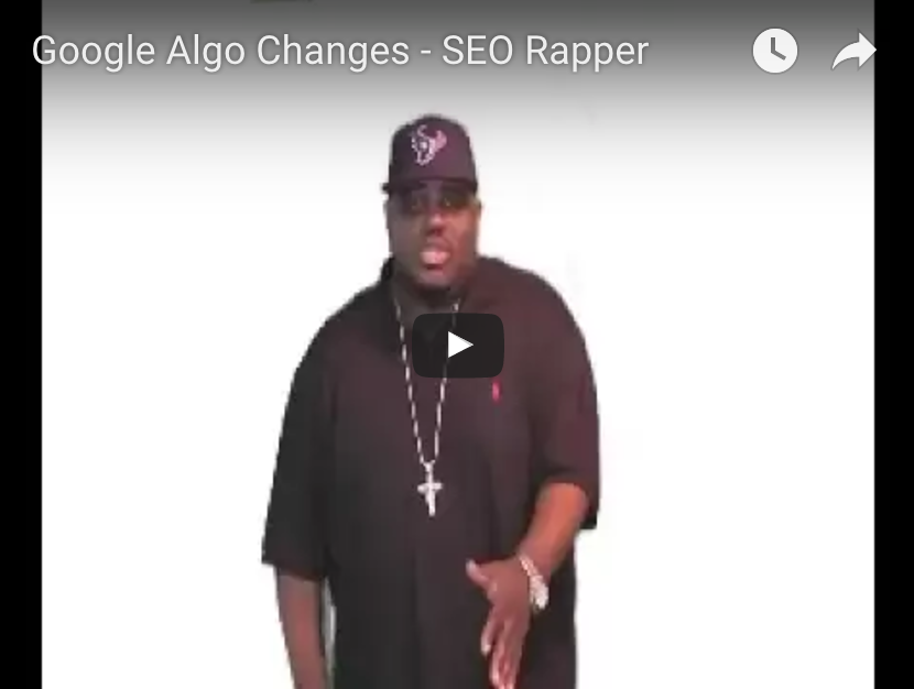 Google Algo Changes The SEO Rapper